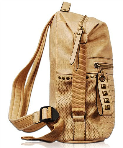 Trendy Stud Fashion Backpack