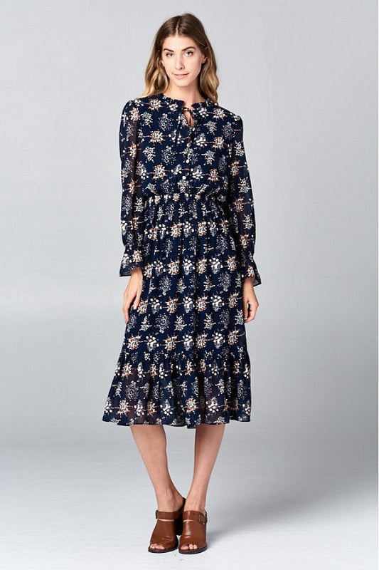 Tea in the Garden Midi Dress