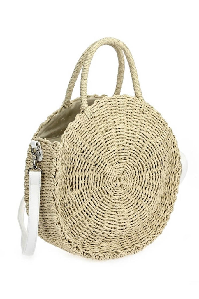 Spring Into Summer Tote in Beige
