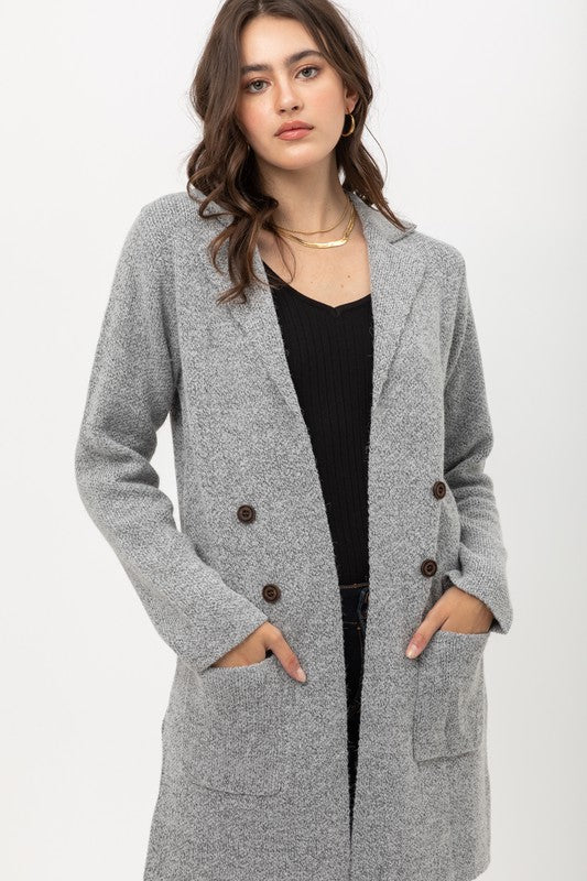 Andrea Cardigan in Grey