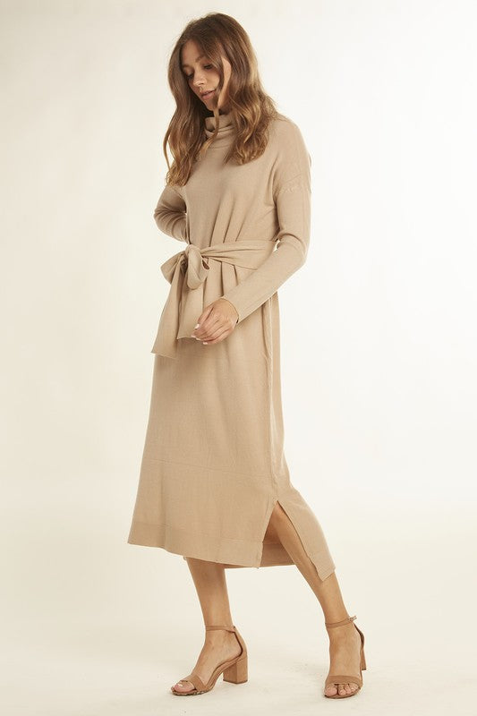 Elizabeth Cozy Knit Midi Dress