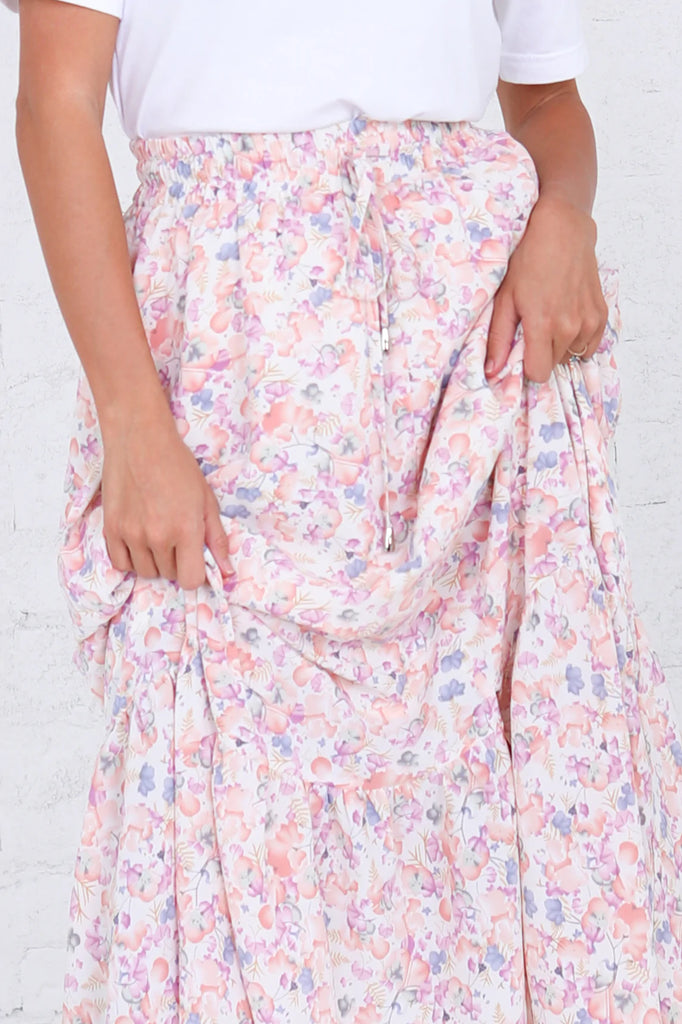 Kelsey Fun Floral Maxi Skirt