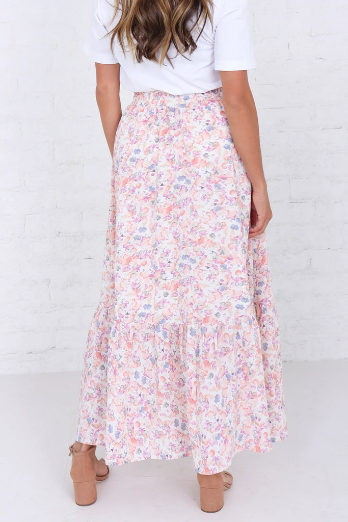 Kelsey Fun Floral Maxi Skirt