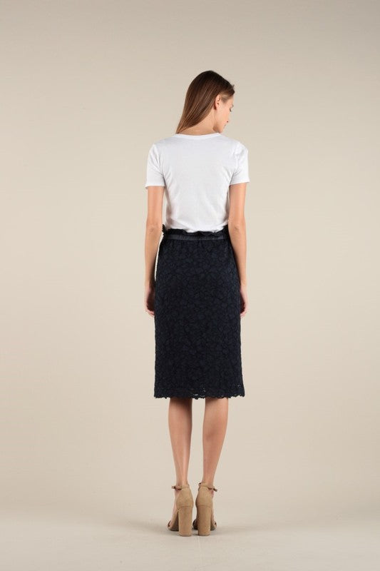 Lace Midi-Skirt