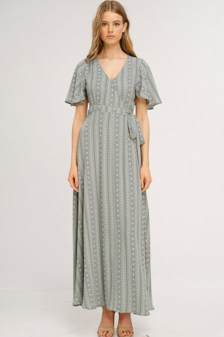 Ophelia Maxi Wrap Dress