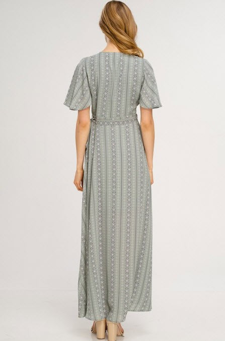 Ophelia Maxi Wrap Dress