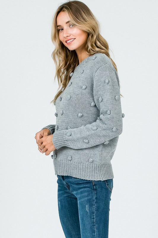 Riley Pom Sweater