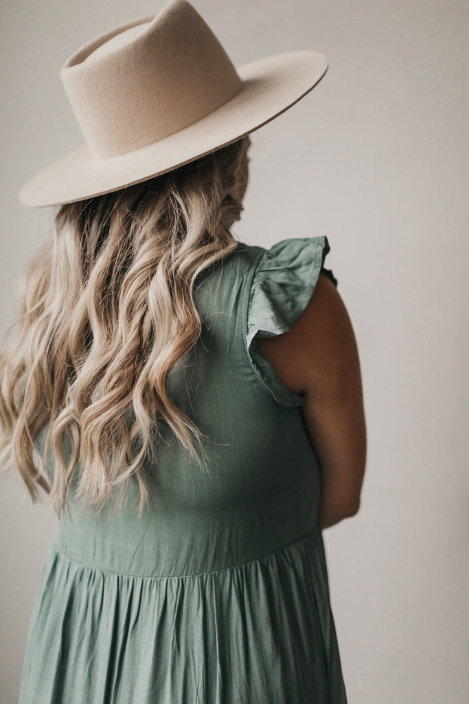 Madelyn Summer Dress in Sage