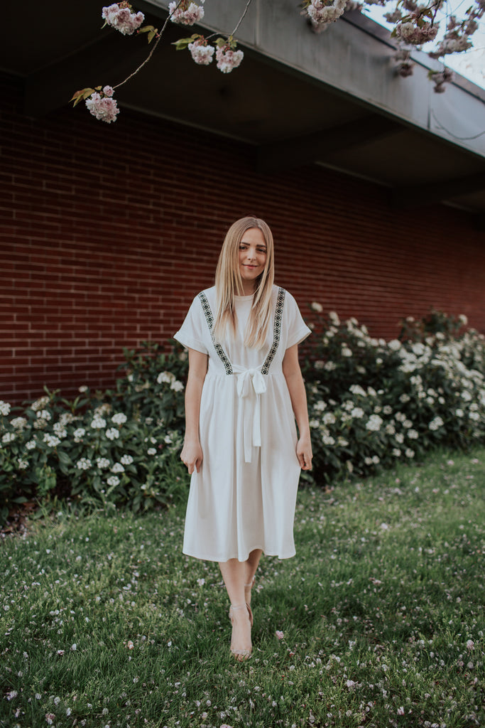 Cayah Embroidered Dress