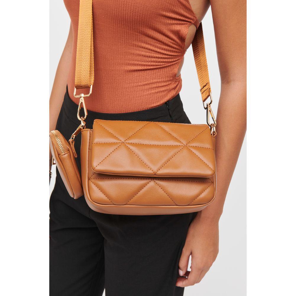Gia Fashion Crossbody Bag in Tan