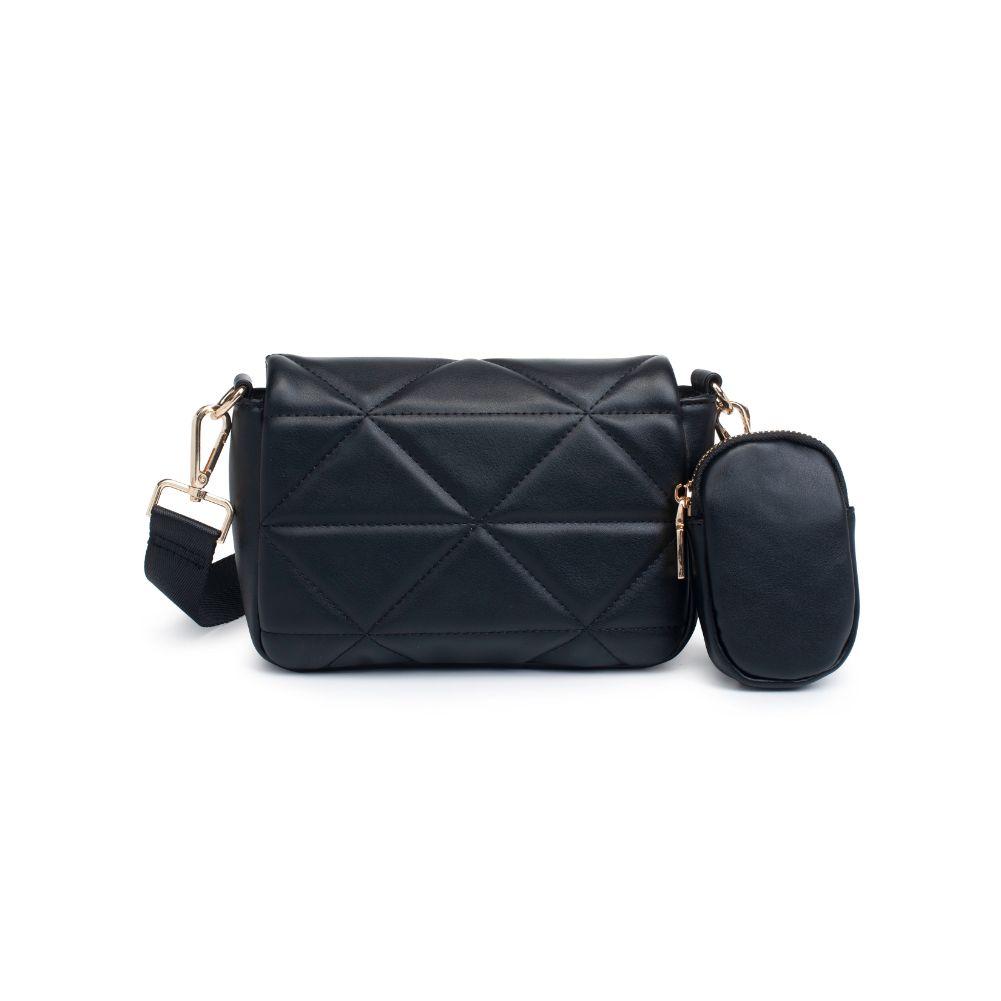 Gia Fashion Crossbody Bag in Black