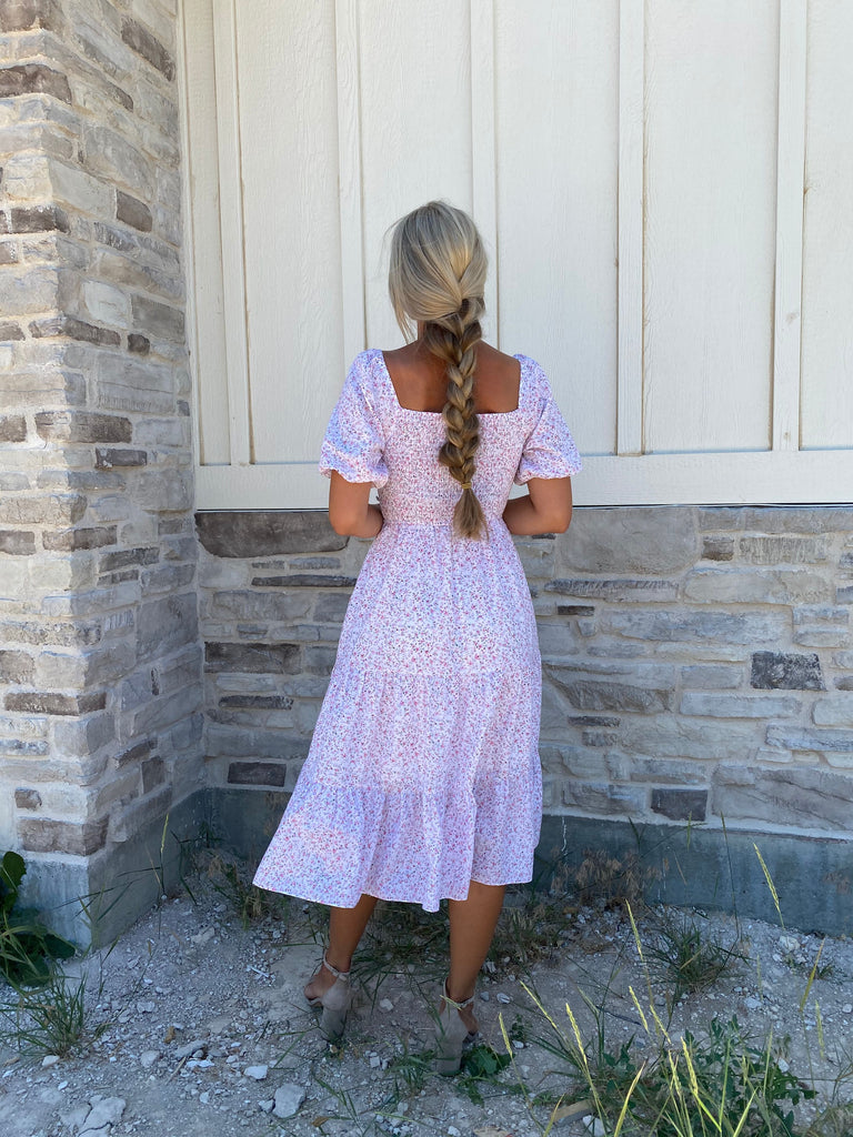 Willow Floral Flare Dress