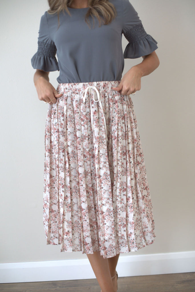 Floral Flare Skirt